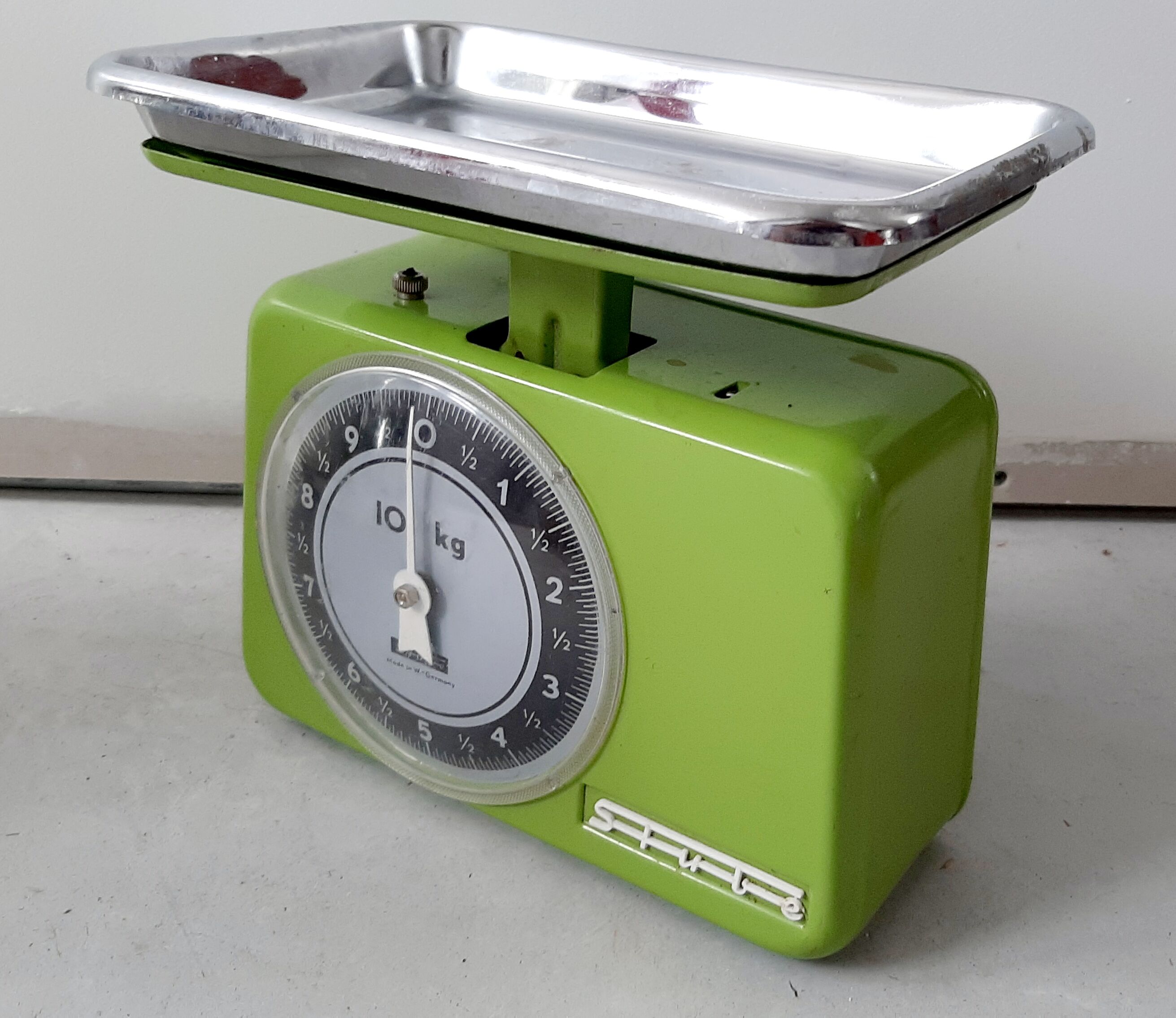 Stube West Germany Green Vintage Kitchen Balance