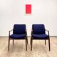 Two Mid-Century Modern Teak Armchairs by Hartmut Lohmeyer for Wilkhahn, 1950s
