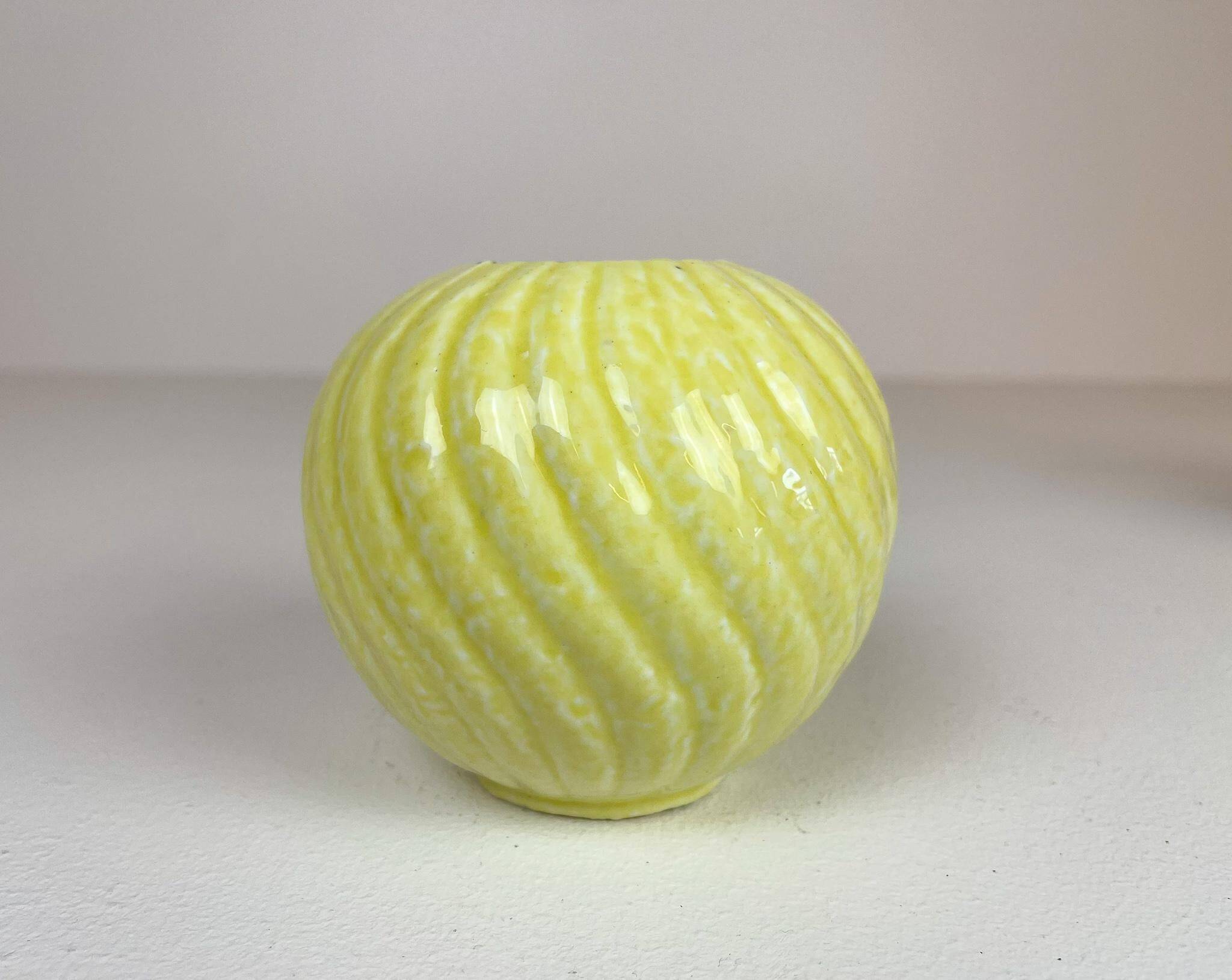 Rare pair of mid-century modern vases by Gunnar Nylund, Rörstrand, Sweden, 1940s.