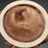 Large Art Deco Earthenware Vase Made in France 1950