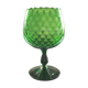 Photophore en verre vert