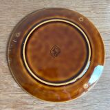 6 Sarreguemines dessert plates 1970