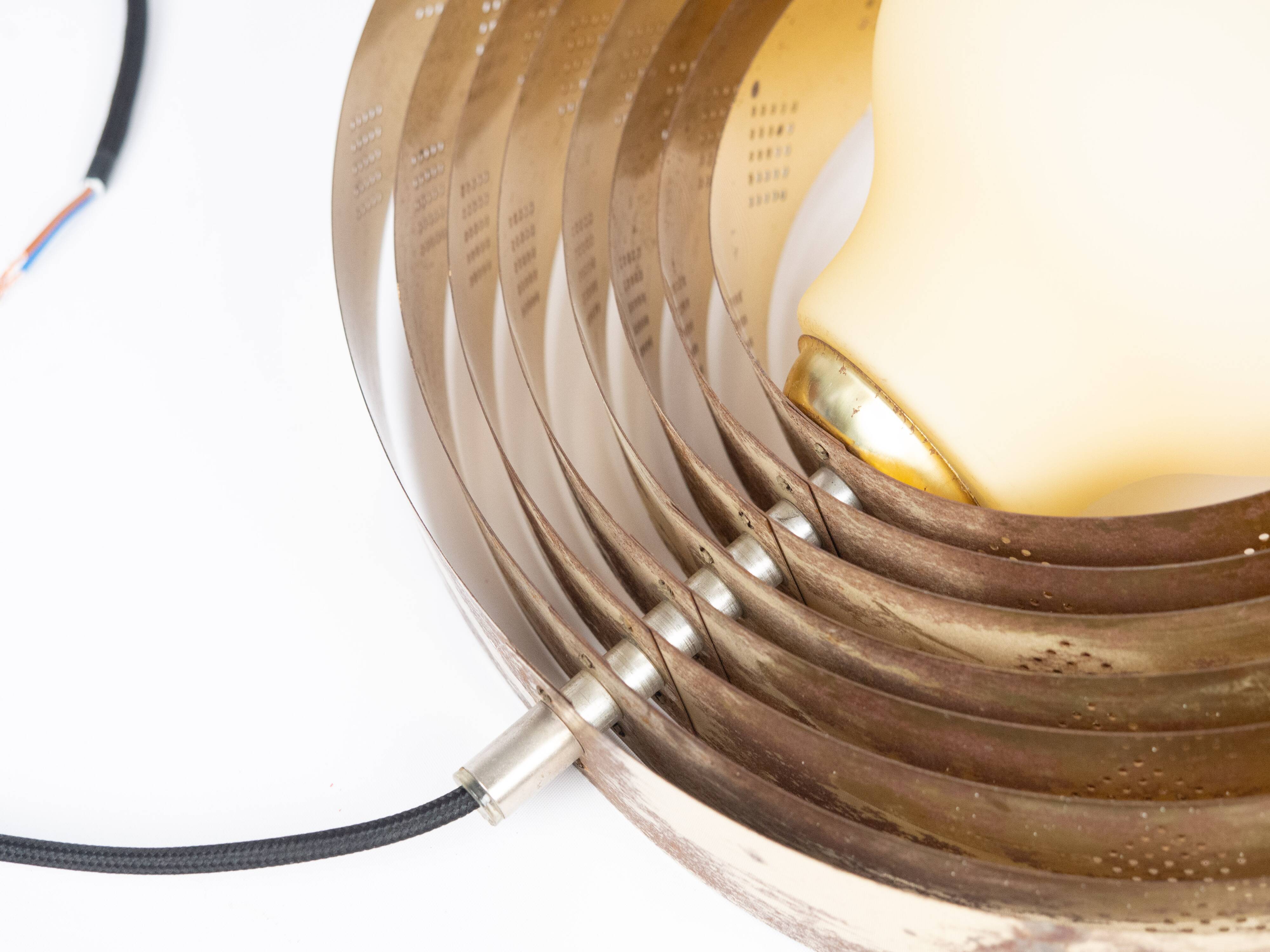 Suspension vintage danoise Moon des années 1960