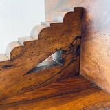 Antique wooden wall shelf