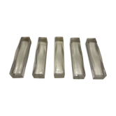 Set of 5 plexiglass knife holders