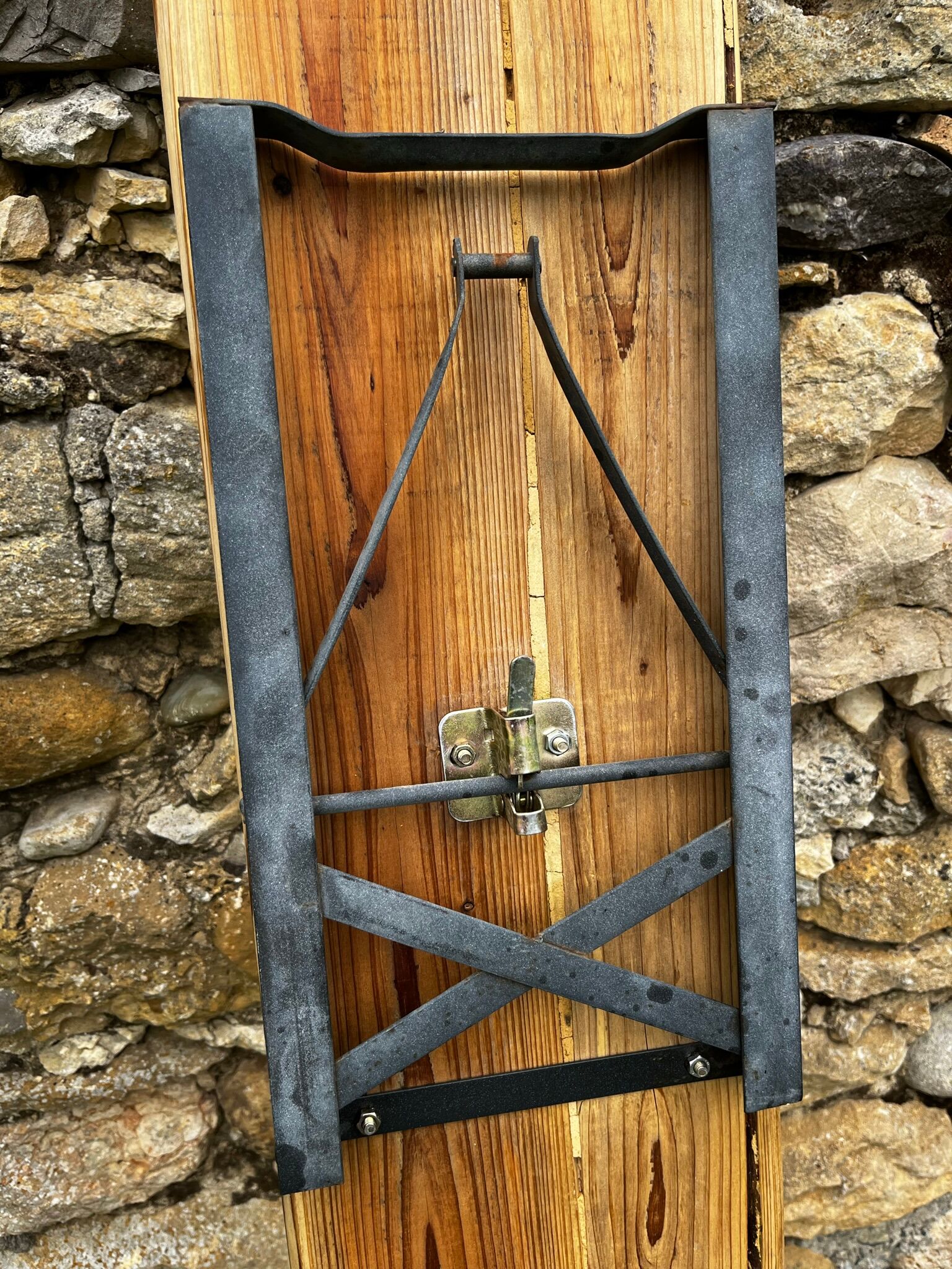Guinguette table and benches
