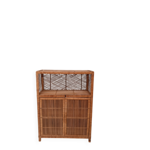 buffet rotin vintage