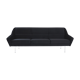 Black Skagen sofa, Scandinavian design