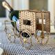 Wicker bottle holder 1970