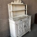 Old patinated dresser buffet