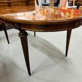 Inlaid rosewood dining table