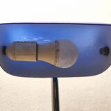 Blue banker's lamp