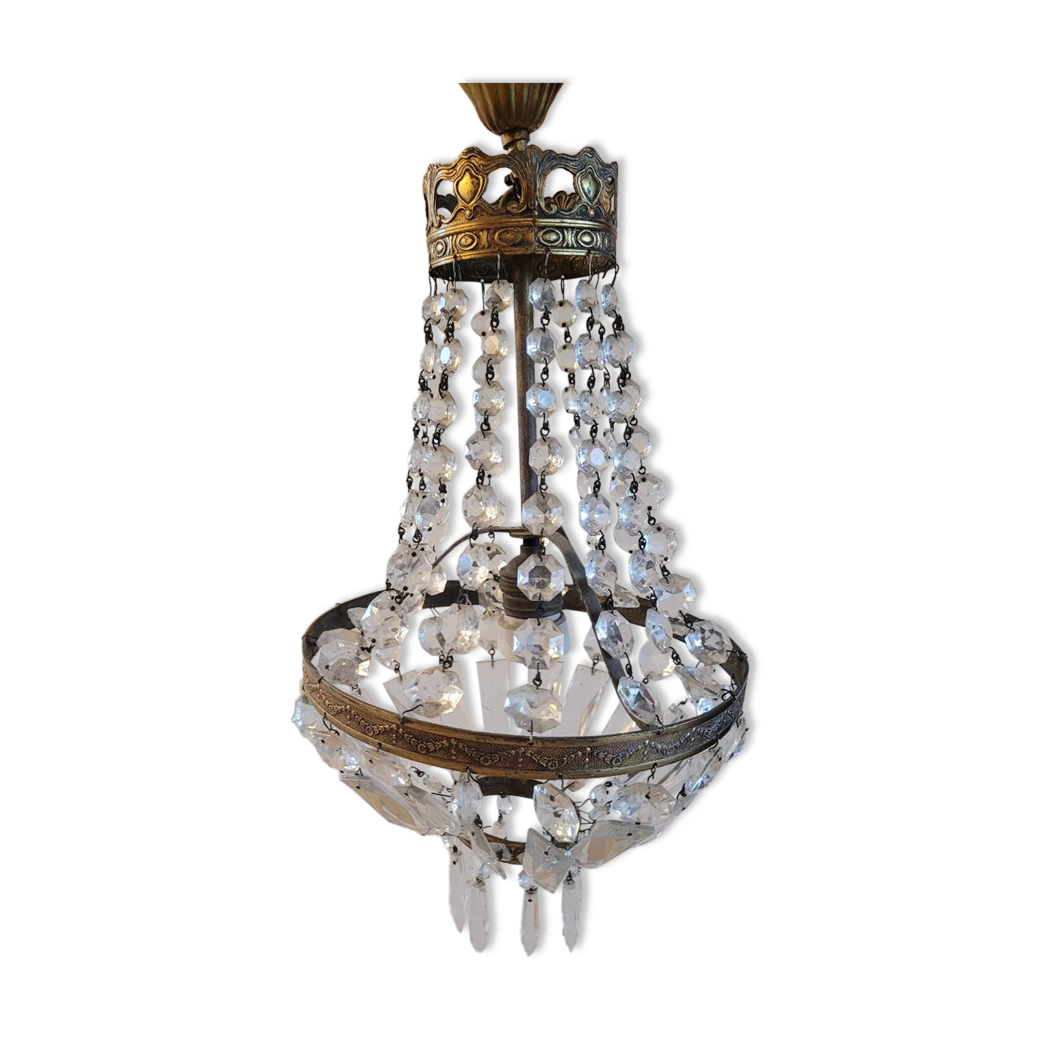 Hot air balloon chandelier