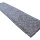 Vintage Turkish hallway rug 76x350 cm