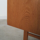 Enfilade en frêne, design danois, années 1970, Danemark