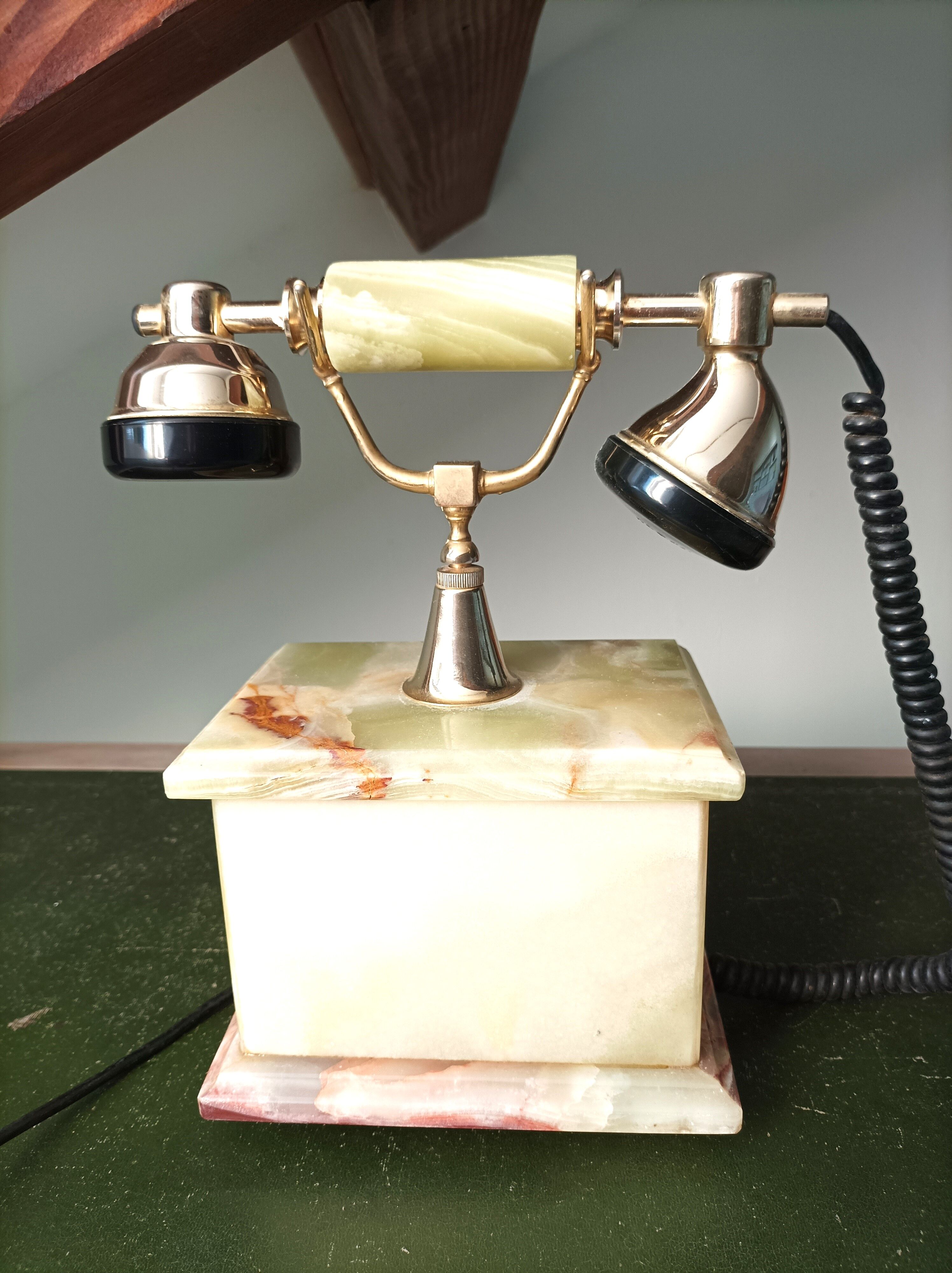 Vintage phone made Italy