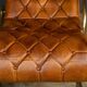 Mid 20thc british made pair of leather rocking chairs c.1950