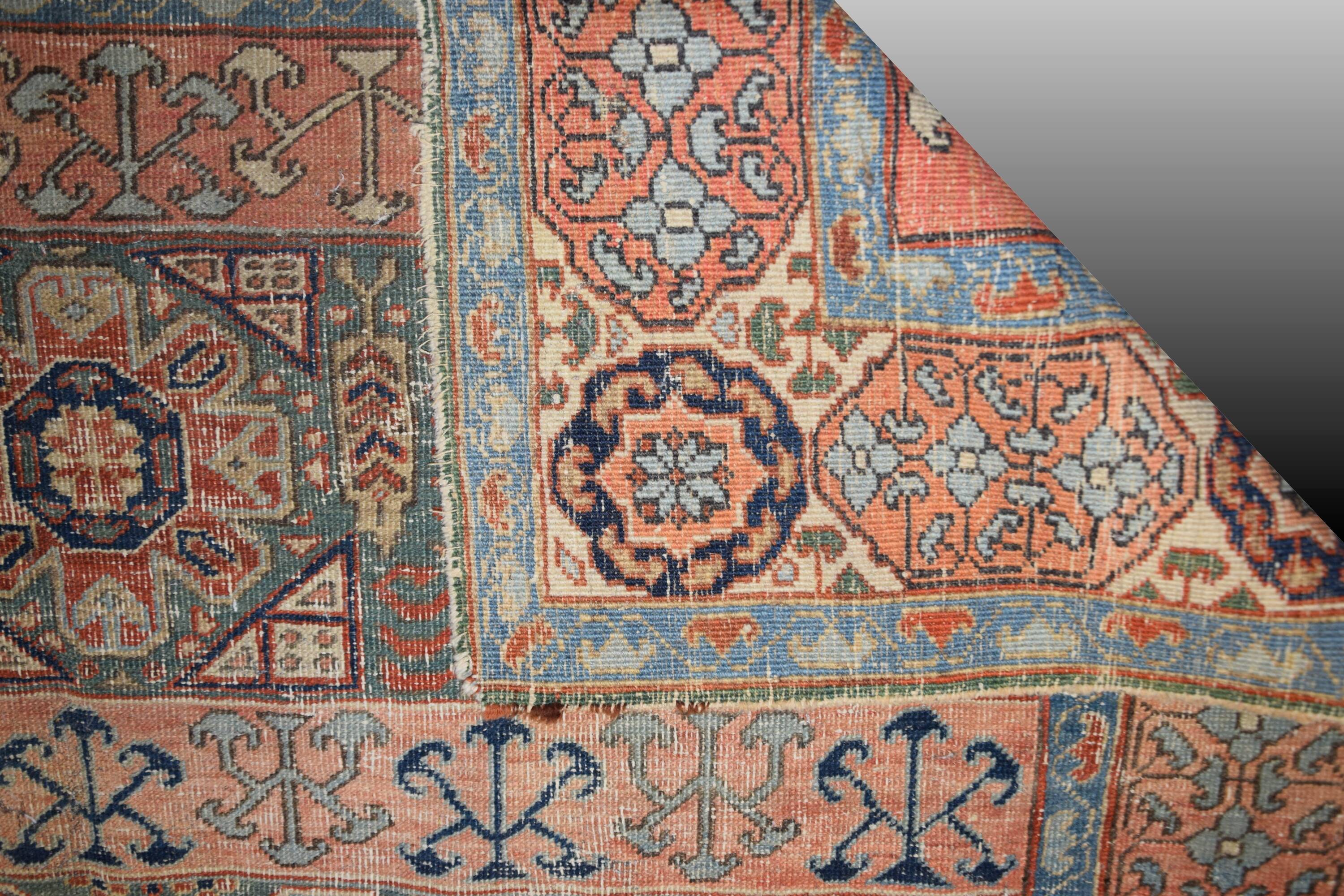 Tapis d'Iran Ardabil « Style Mamelouk » – début XXᵉ siècle : 200 × 290 Cm