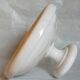 Standing cup in old white marble