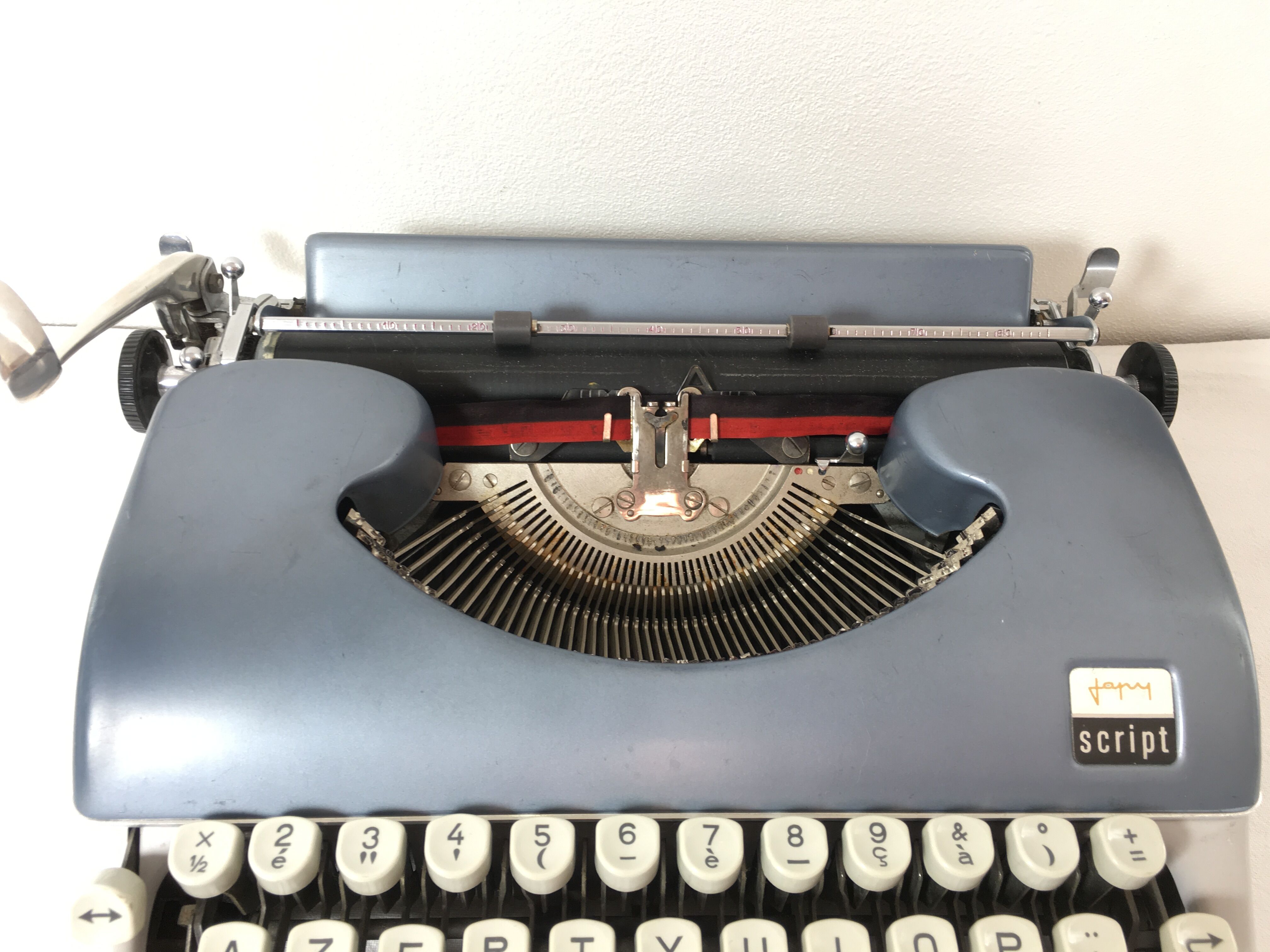 Typewriter japy script