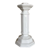 Product BHV Pair of neo classical white faience candle holders 1960