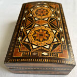 Inlaid wooden box
