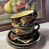 Alsatian ceramic lunch set