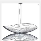 Large black Dragonfly Forestier pendant light