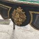 Table desk middle marquetry called "Boulle" napoleon III era