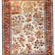 Oriental carpet ghoum-qom silk iran persian : 0.98 X 1.48 M