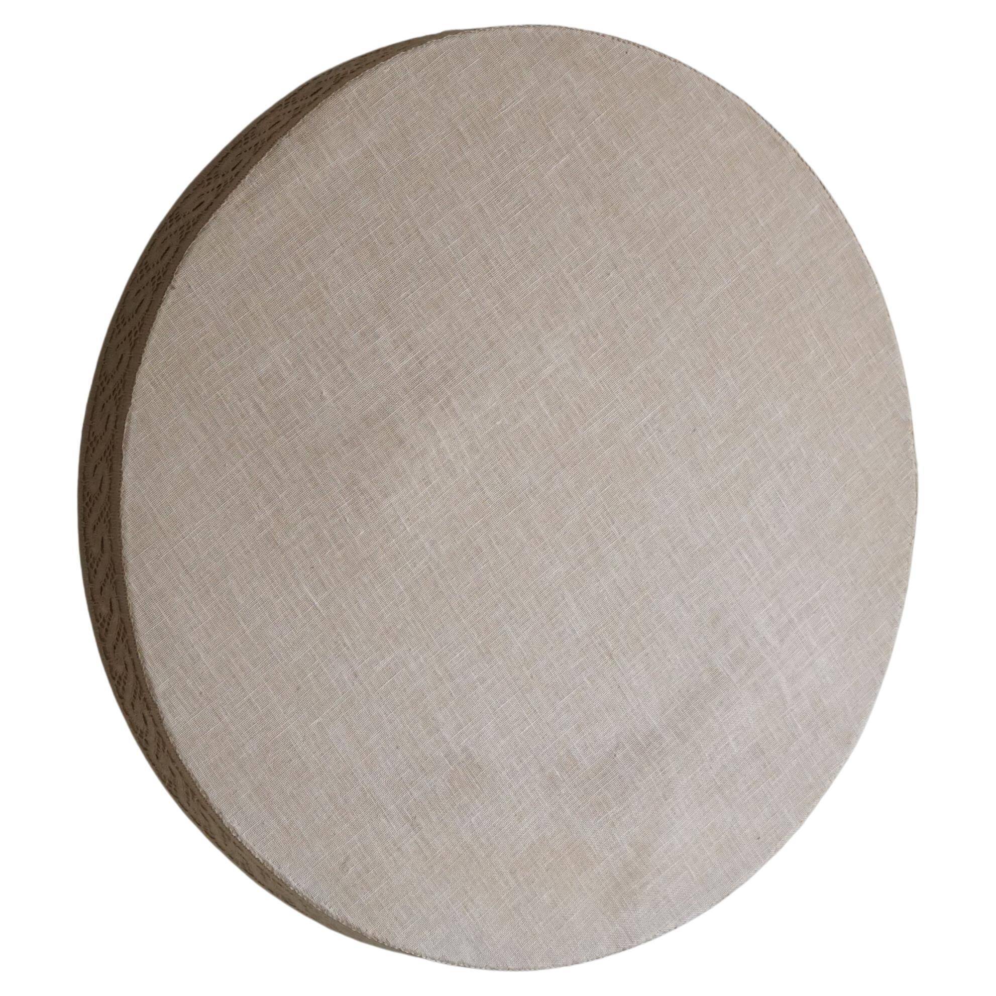 Mid-century Scandinavian Swedish, Ceiling light / Wall sconce in linen, 1950s