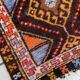 Handmade vintage Turkish Yastik rug 54cm x 80cm, 1950s