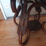 Table basse rotin et vous années 60