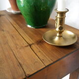 Table d'appoint campagnarde en noyer ancienne