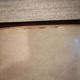 Lot of 2 chairs Scandinavian style 1960 50 Skai marble cream