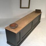 Antique victorian shop counter