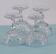 Lot de 4 verres en verre