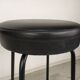 3 vintage black bar stools
