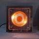 Pair of Italian Mazzega glass wall lights