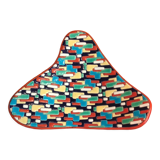Old empty pocket Longwy mosaic model decoration by Maurice-Paul Chevallier