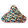 Old empty pocket Longwy mosaic model decoration by Maurice-Paul Chevallier