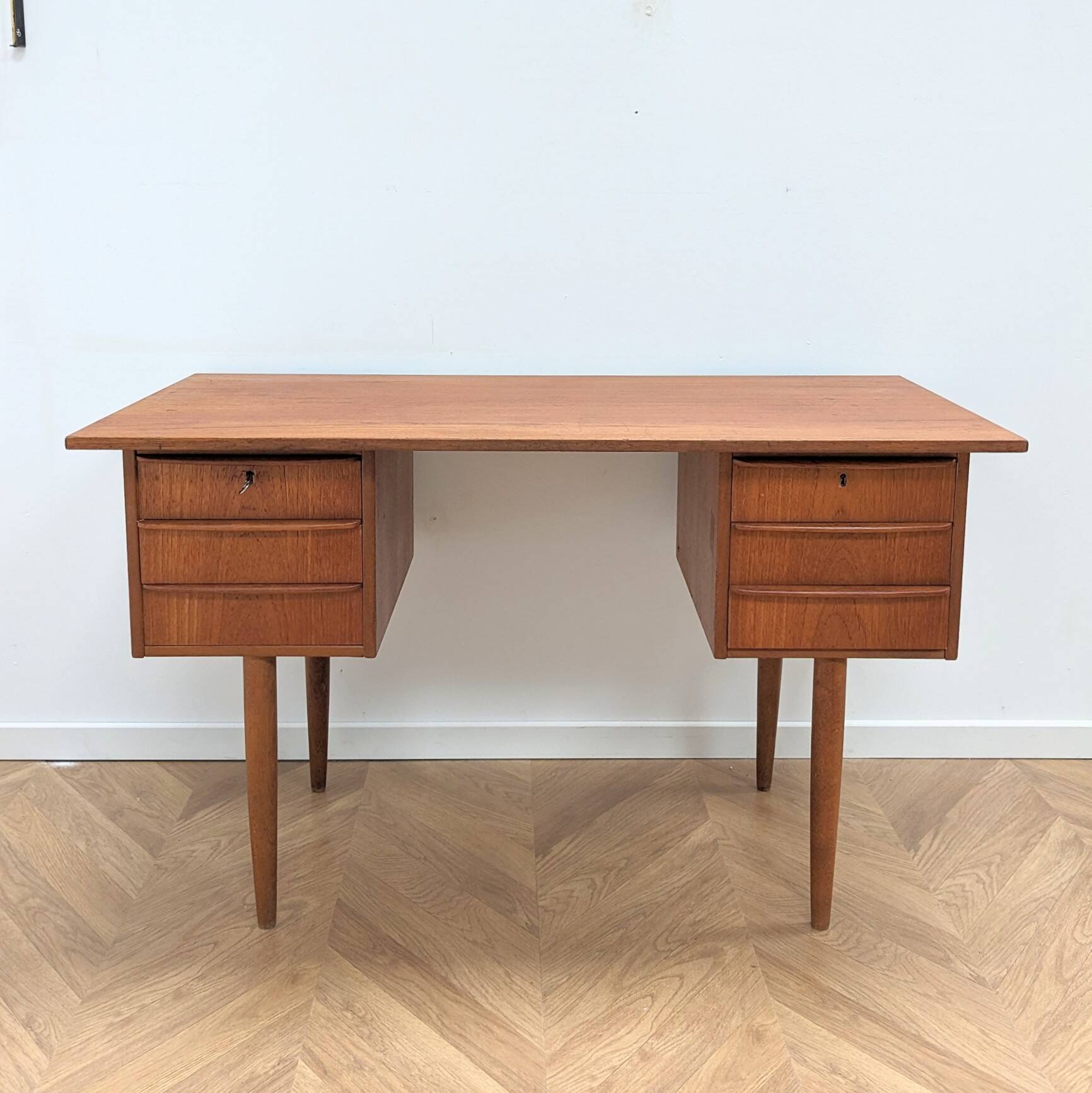 Danish vintage teak desk