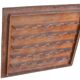 Cast iron fireplace plate
