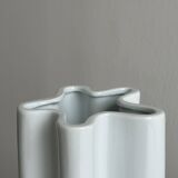White porcelain vase