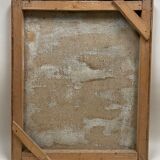 Painting, still life with the head of a satyr