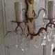 Wall light brass and stamps