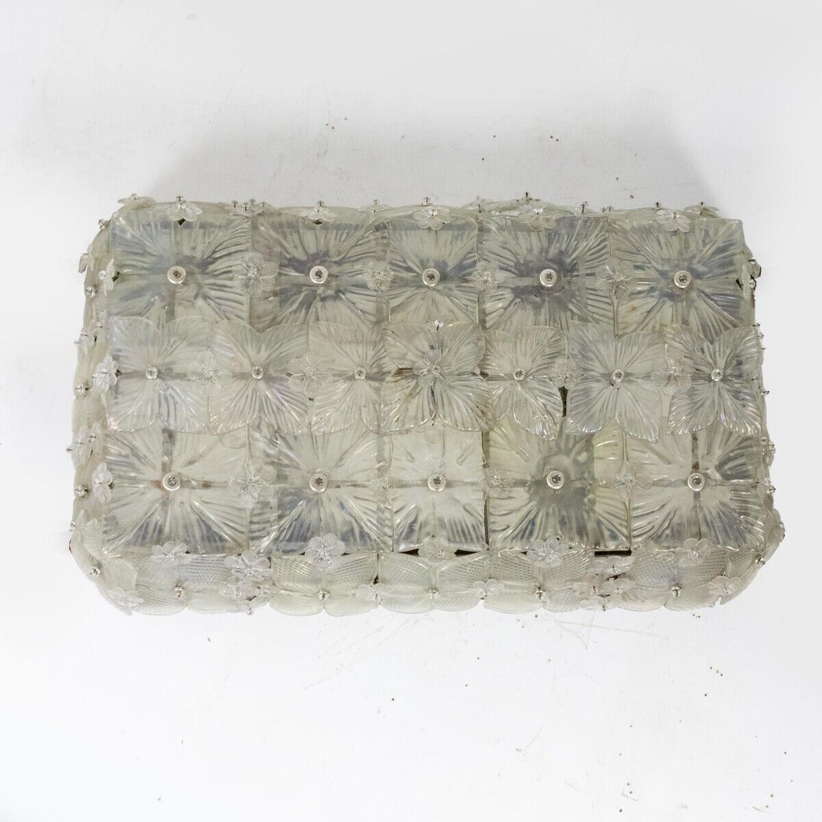 Mid-Century Modern Murano Glass Wall Lights, Italy, 1950s