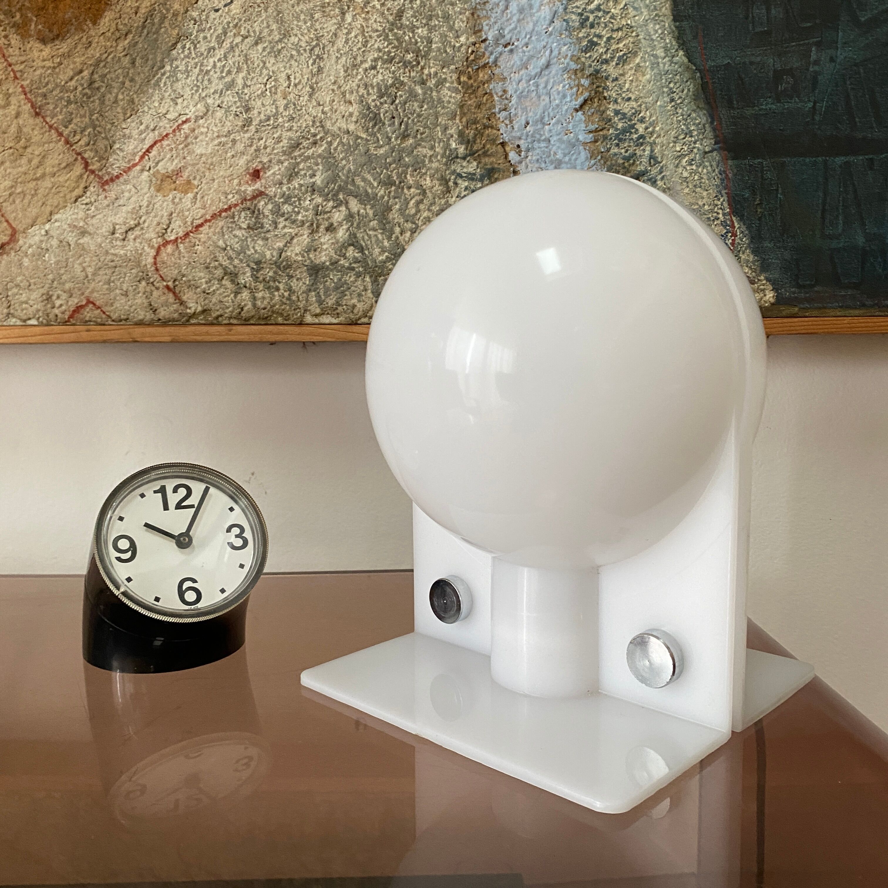 Pair of lamps "Sirio" Harvey Guzzini. Italy 1971