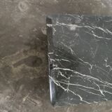 Vintage Black marbel side tabel