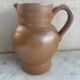 Vintage stoneware pitcher